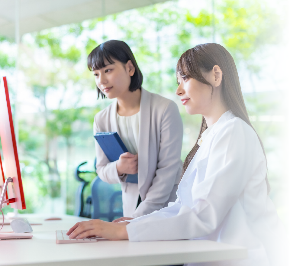 医療DXの「次の一歩」を共に歩むパートナーでありたい。